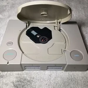 Sony PlayStation 1 PS1 SCPH-3000 Video Game Console Powers On For Parts