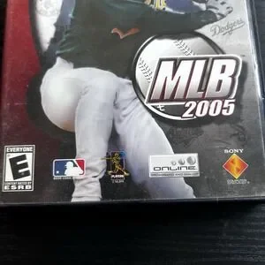 Sony Playstation 2 PS2 MLB 2005 Major League Baseball Preowned Untested Scratch