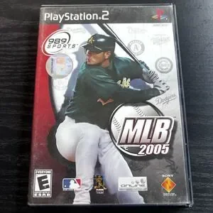 Sony Playstation 2 PS2 MLB 2005 Major League Baseball Preowned Untested Scratch