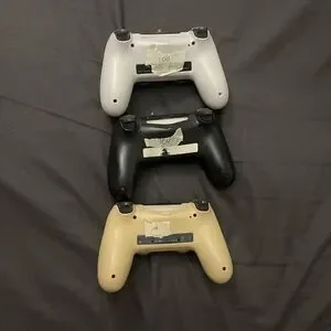 Sony PlayStation 4 PS4 Controller Lot Of 3 For Parts Or Repair