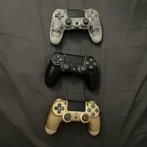 Sony PlayStation 4 PS4 controller lot of 3 for parts or repair