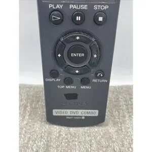 Sony Remote Control Model RMT-V501A For SLV-D300P Player Missing Battery Cover