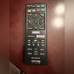 Sony RMT-VB100U Remote control not tested for Sony BD Blu-ray player