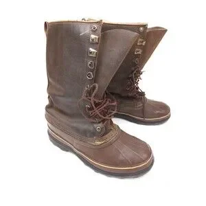 SOREL Felt Heavy Snow Waterproof Men's Boots Sz 10