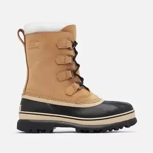 Sorel Men’s Caribou Leather Waterproof Snow Outdoor Boots Size 14 NEW NWT