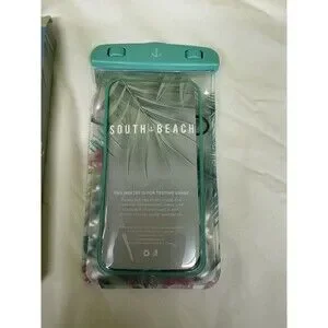South Beach Waterproof Dust Sand Cell Phone Case Flamingo -New Airtight …
