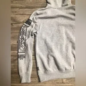 South Pole Heather Gray Hoodie