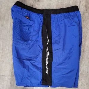 Speedo swim trunks men's large
