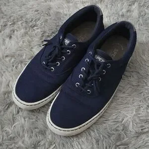 Sperry Cutter CVO - Blue Canvas Boat Sneaker