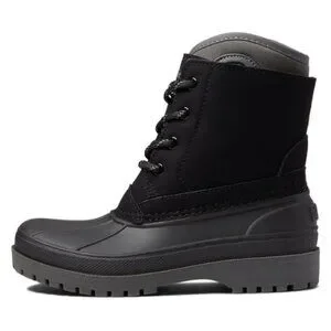 Sperry Unisex-Child Harbor Boot Black/Grey Size 6 M