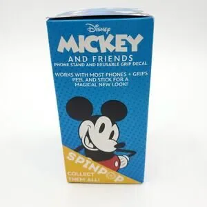 SpinPop Disney Minnie Mouse Phone Stand And Reusable Grip Decal