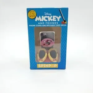 SpinPop Disney Minnie Mouse Phone Stand and Reusable Grip Decal
