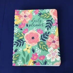 Spiral Daily Planner And 5pc. Sticker Sheets