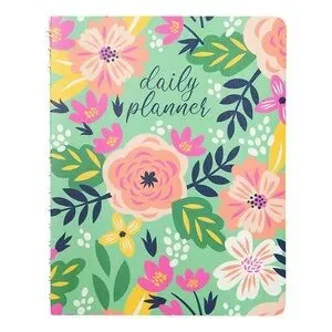 Spiral Daily Planner And 5pc. Sticker Sheets