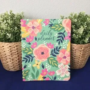 Spiral Daily Planner And 5pc. Sticker Sheets