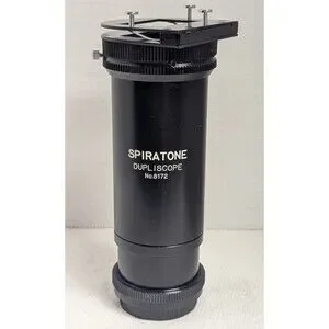 Spiratone Dupliscope For 35 Mm With Original Box New Pentax Screw Mount Vintage