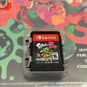 SPLATOON 2 Nintendo Switch VIDEO GAME With Original Box