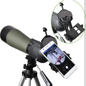 Spotting Scope Phone Adapter Regular Size - Compatible With Binoculars