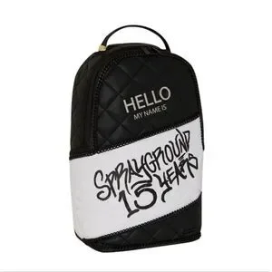 Sprayground Hello My Name Is 15 Years Anniversary Backpack