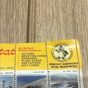 Spring Habit Wildlife Vintage Stamp Vintage