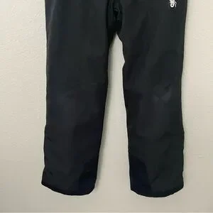 Spyder Kids Ski Snowboard Pants Thinsulate Insulated Black Sz L Unisex Winter