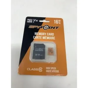 Spypoint MICRO-SD-16GB memory card for Game & Trail Cameras-16 GB