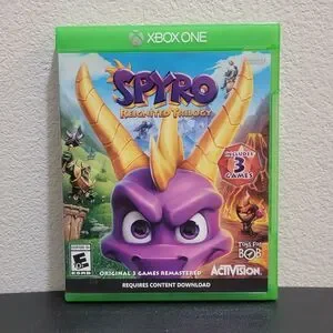 Spyro Reignited Trilogy Microsoft Xbox One Excellent Condition - No Manual