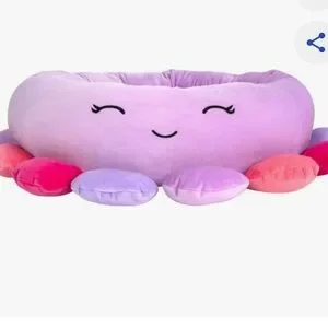Squishmallows Beula Octopus Cat & Dog Bed Purple