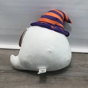 Squishmallows BOO Felize The Ghost With Witch Hat Halloween Decor 2022