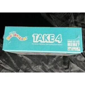 Squishmallows New Sealed Take 4 The Quick Thinking Fast Acting Card Game 8+