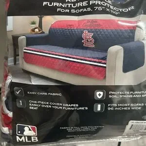 St. Louis Cardinals Sofa Cover New 75” X 110”