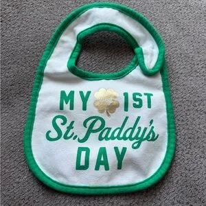 St. Patrick’s Day Bibs My 1st St. Patrick’s Day