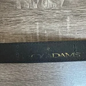 Stacy Adams Genuine Imported Leather Belt Mens 40 Black Biker Streetwear Punk
