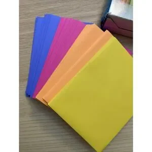 Staples Gummed Invitation Envelopes 5 3/4" X 4 3/8" Brights Open Box Of 33