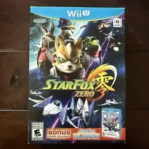 Star Fox Zero and Star Fox Guard (Nintendo Wii U 2016 2 Game Bundle No Manual