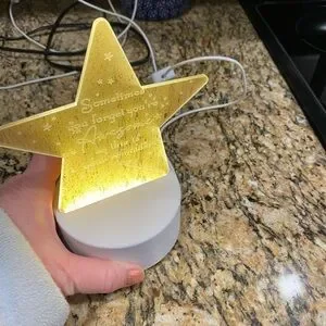 Star-Shaped LED Night Light