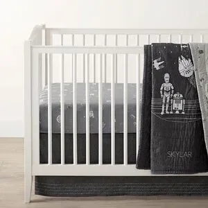 Star Wars Allover Sky Organic Crib Fitted Sheet - PBK