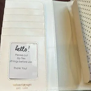 Start Any Year Or Month NIB Complete Planner W/ Pages Dividers Webster’s Pages