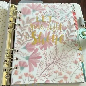 Start Any Year Or Month NIB Complete Planner W/ Pages Dividers Webster’s Pages