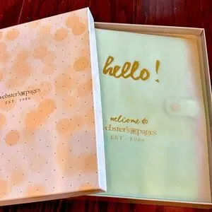 Start Any Year or Month NIB Complete Planner w/ Pages Dividers Webster’s Pages