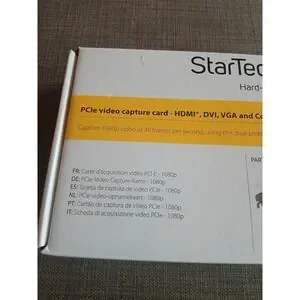 StarTech PEXHDCAP2 High-Definition PCIe Capture Card VGA DVI HDMI Composite