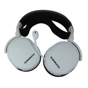 SteelSeries Arctis 7 Wireless Gaming Headset No Dongle – White 2019 Version