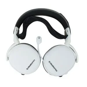 SteelSeries Arctis 7 Wireless Gaming Headset No Dongle – White 2019 Version