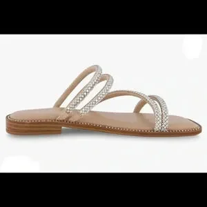 Steve Madden Inspired Sandals With Great Sparkle In Great Shape 9