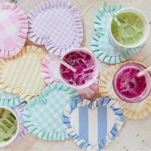 Stoney Clover Lane Pastel Picnic Coaster