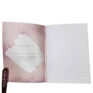 Stop Fueling Your Fears & Start Chasing Your Dreams Journal Notebook Kitty Meow
