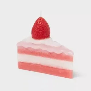 Strawberry Shortcake Figural Candle Unscented Valentines Day -‎ Room Essentials