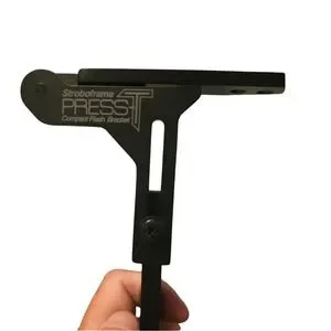 Stroboframe Press-T Rotating Flash Bracket 310-810 Black Red Kickstand Professio