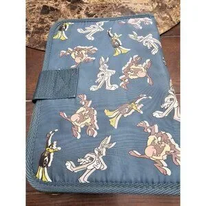 Stuart Hall Looney Tunes Vintage Binder Folder Office