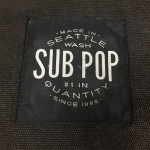 SUB POP RECORDS Vintage Messenger Bag Rothco Seattle Wash